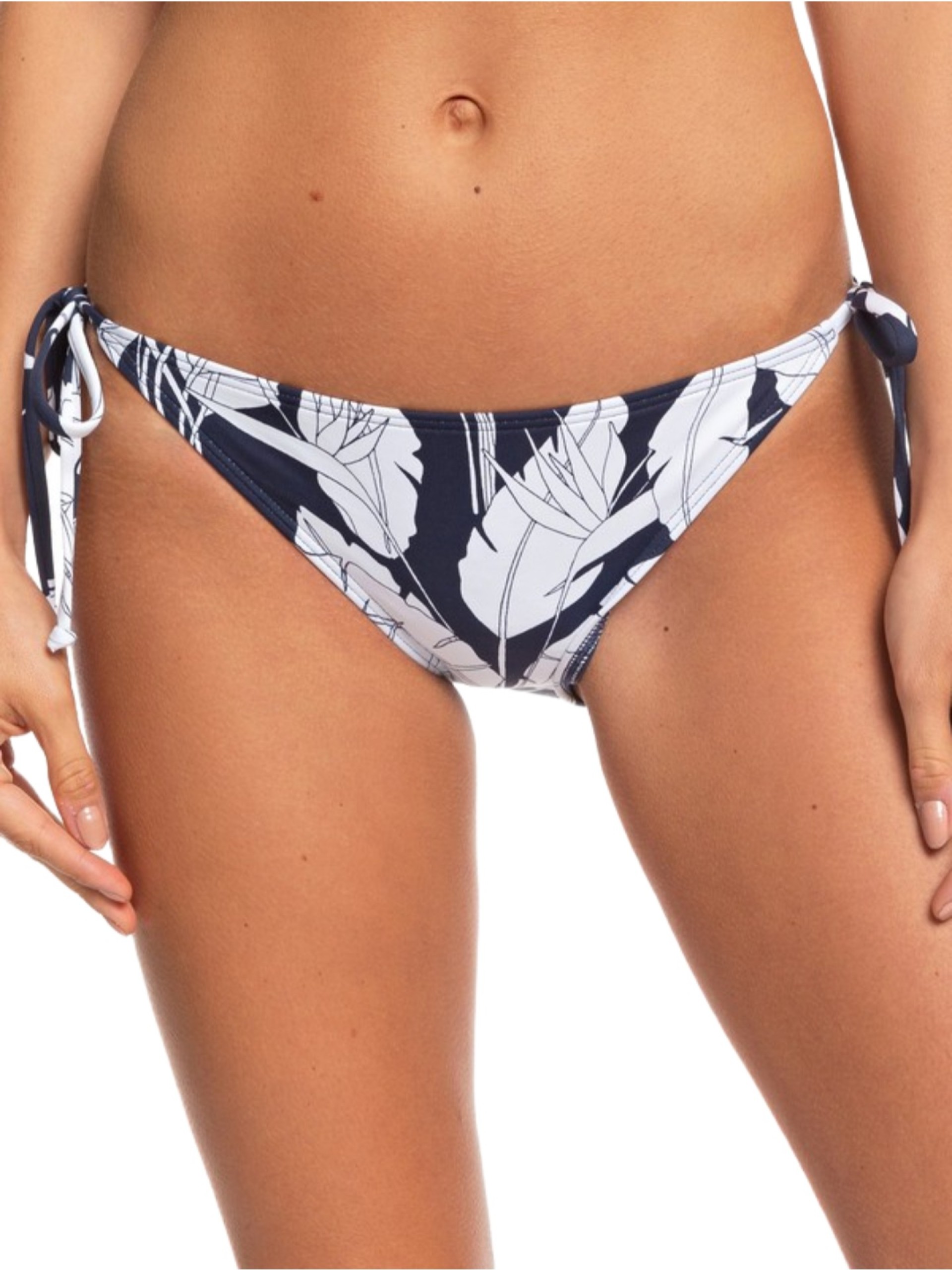 Roxy Printed Beach Tie-Side Bikini Bottom