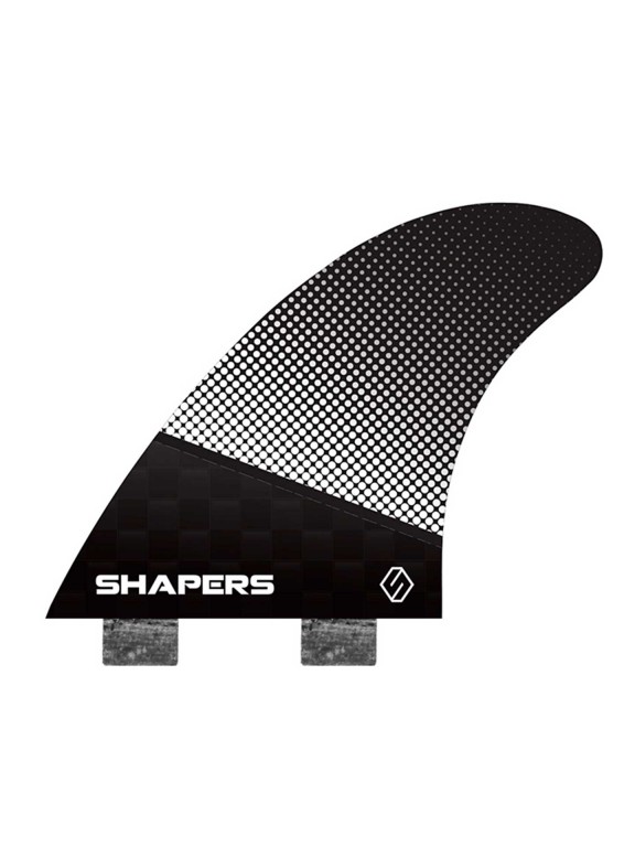 Quilhas Shapers Pivot Carbon Flare Large Thruster - Dual tab