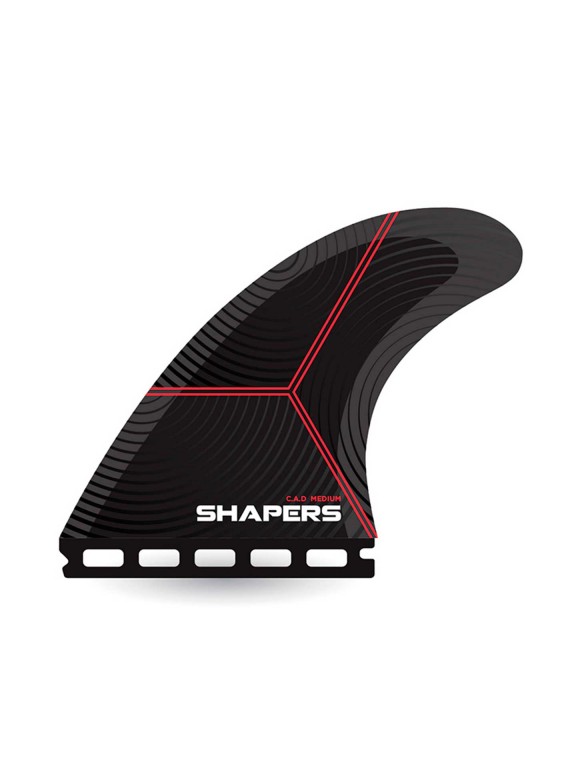 Quilhas Shapers C.A.D. Airlite Medium Thruster - Single tab Quilhas Shapers C.A.D. Airlite Medium Thruster - Single tab