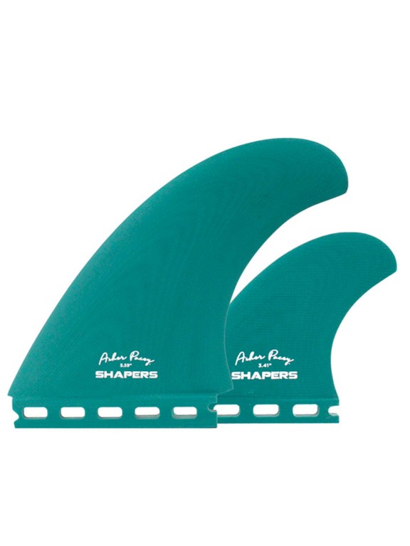 Quilhas Shapers Asher Pacey 5.59" Twin - Single tab Quilhas Shapers Asher Pacey 5.59" Twin - Single tab