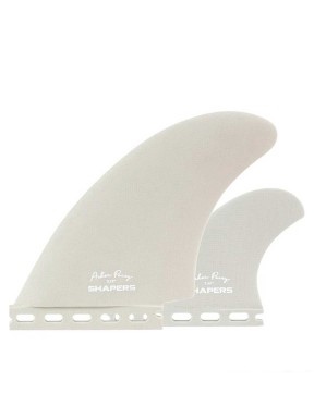 Quilhas Shapers Asher Pacey Fiberglass 5.55" Twin Fins - Dual tab