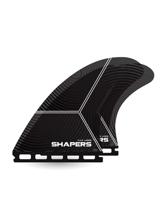Quilhas Shapers C.A.D. Airlite Large Quad - Single tab Quilhas Shapers C.A.D. Airlite Large Quad - Single tab