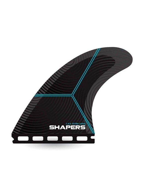 Shapers C.A.D. Airlite XLarge Thruster Fins - Single tab Shapers C.A.D. Airlite XLarge Thruster Fins - Single tab