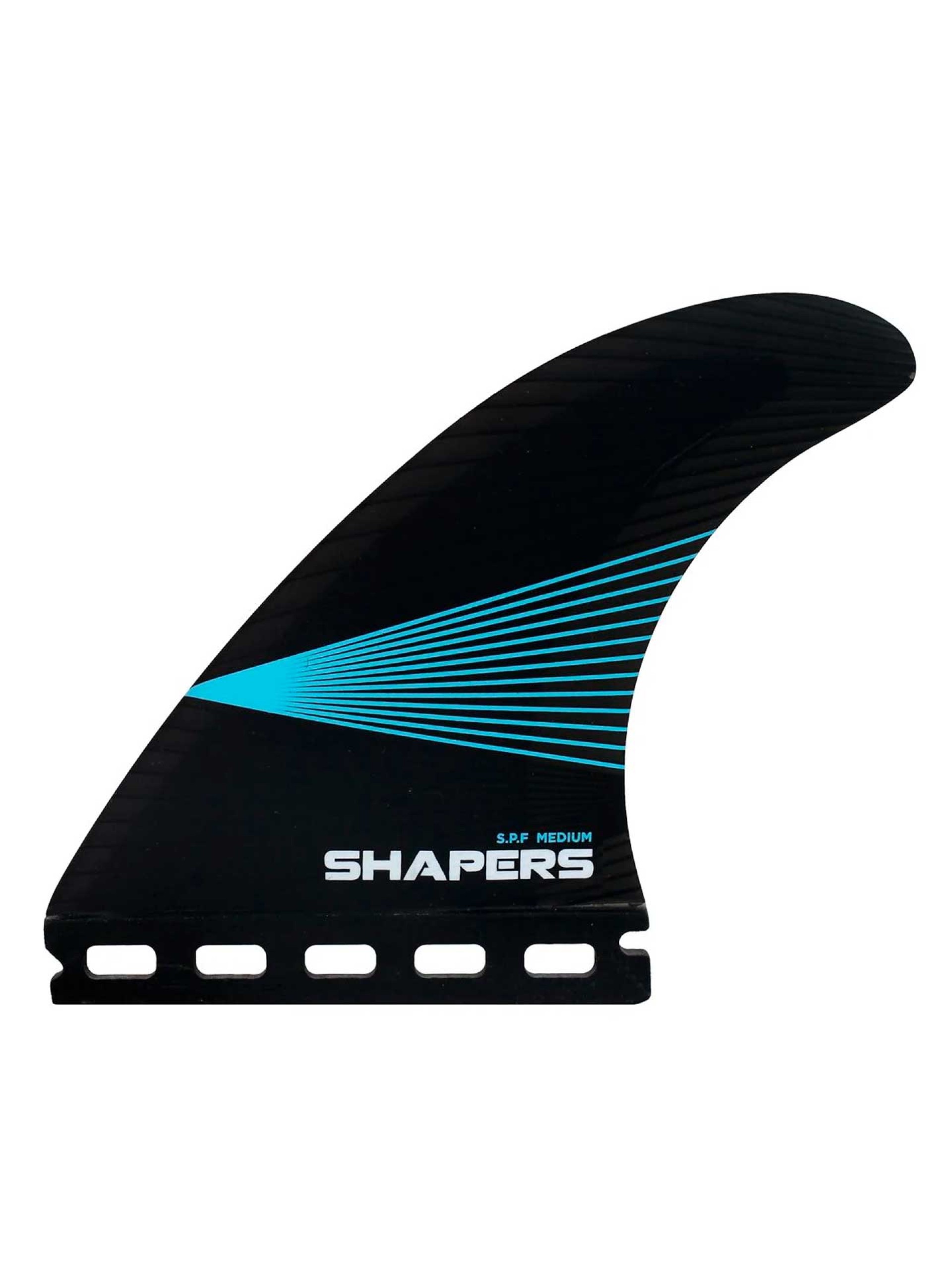 Shapers S.P.F. Airlite Medium Thruster Fins - Single tab
