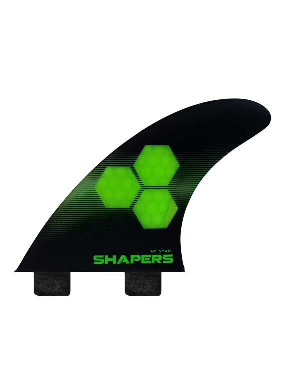 Quilhas Shapers AM Core-Lite Small Thruster - Dual tab Quilhas Shapers AM Core-Lite Small Thruster - Dual tab