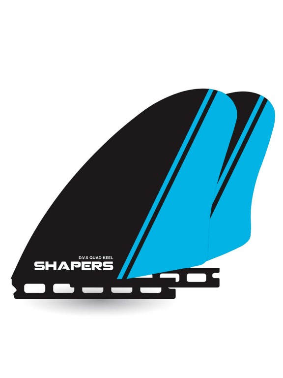 Shapers DVS Keel Core-Lite Quad Fins - Single tab
