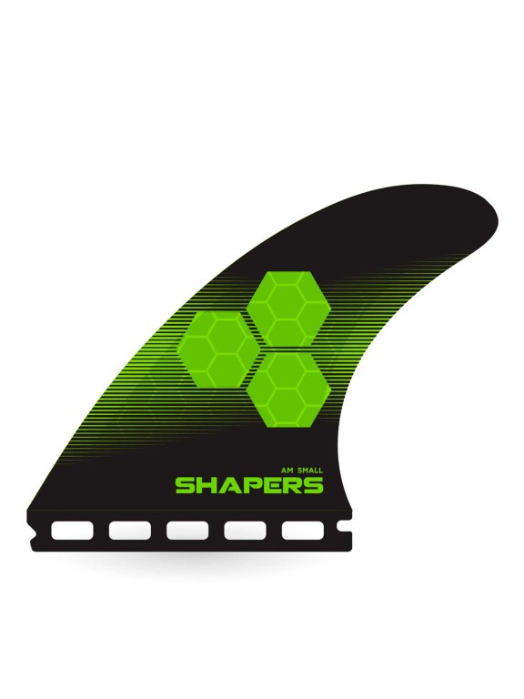 Quilhas Shapers AM Core-Lite Small Thruster - Single tab Quilhas Shapers AM Core-Lite Small Thruster - Single tab