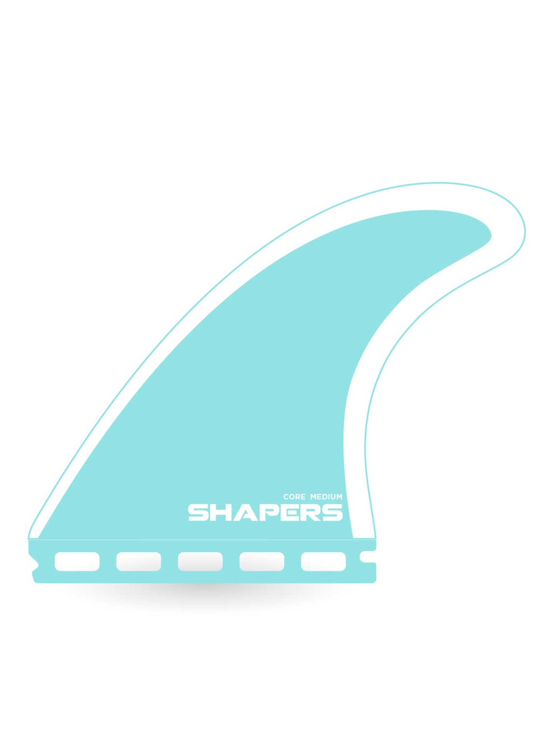 Quilhas Shapers Core Series Medium Thruster - Single tab