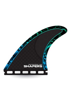 Quilhas Shapers Reef Heazlewood Stealth Large Thruster - Single tab