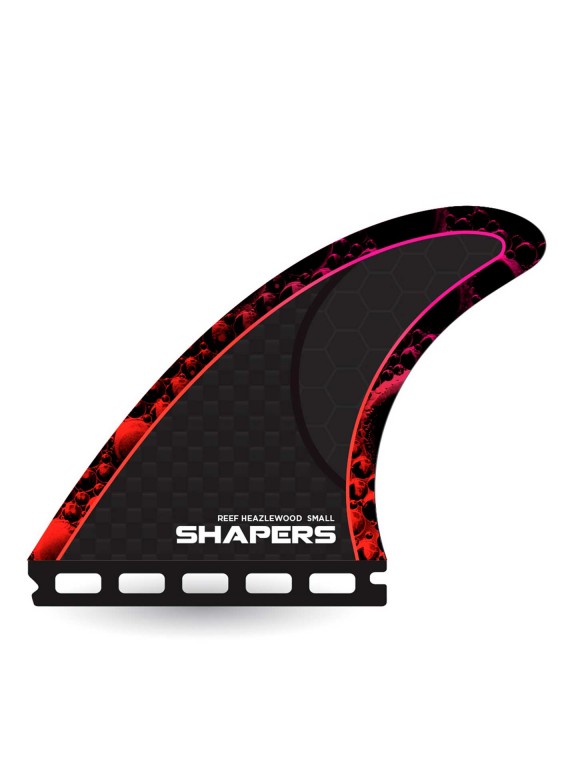 Shapers Reef Heazlewood Stealth Small Thruster Fins - Single tab Shapers Reef Heazlewood Stealth Small Thruster Fins - Single tab