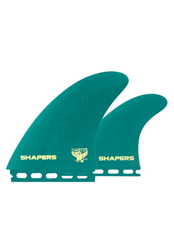 Quilhas Shapers Twuster Twin Fins - Single tab Quilhas Shapers Twuster Twin Fins - Single tab
