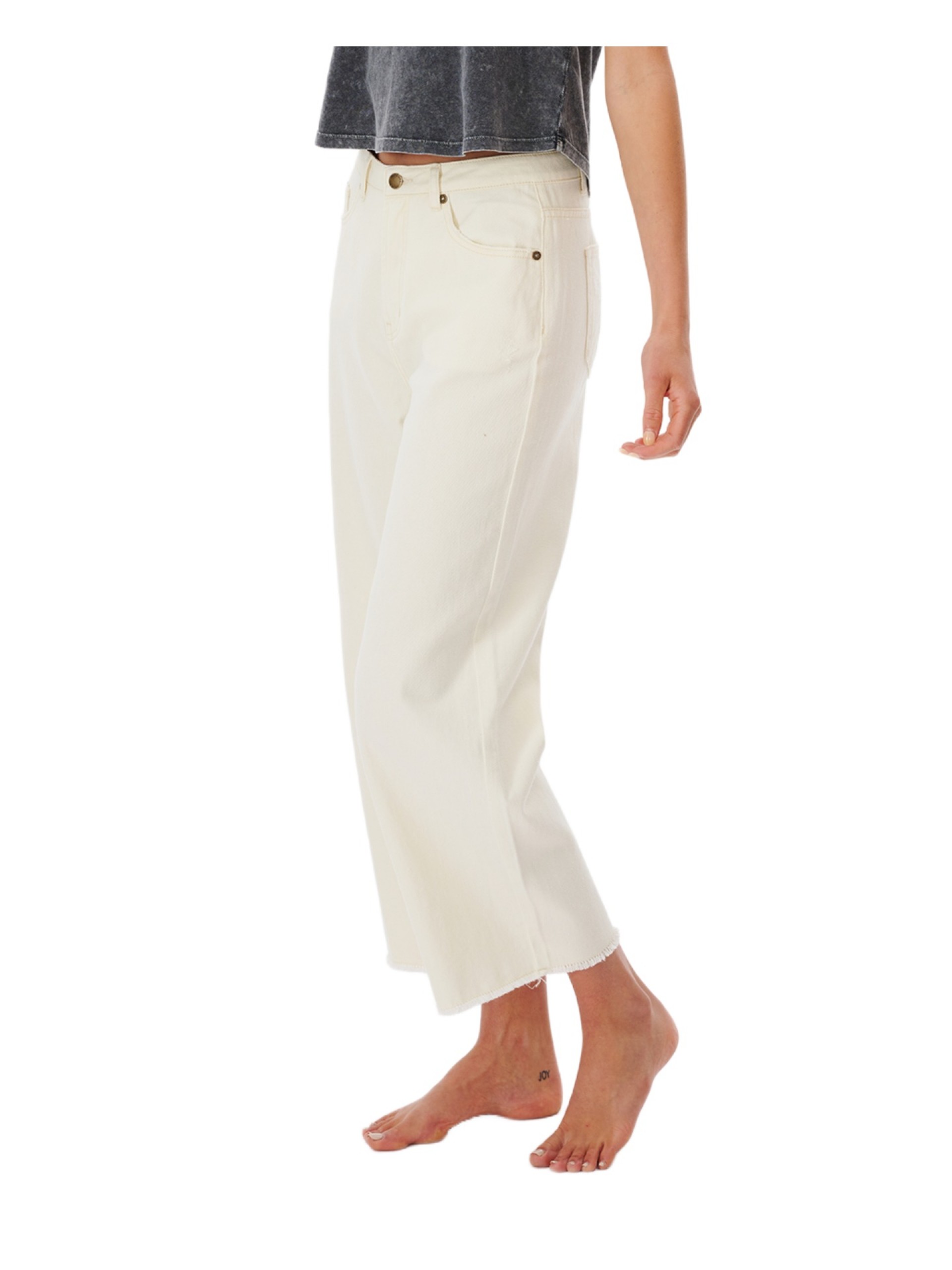 Calças Rip Curl Sparrows Crop Wide Leg