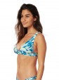 Rip Curl Sun Rays Floral Halter Bikini Top