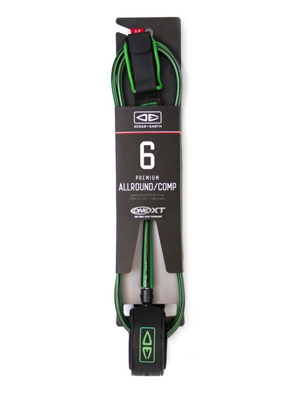 Ocean & Earth Premium Allround Comp 6'0 One-XT Surfboard Leash