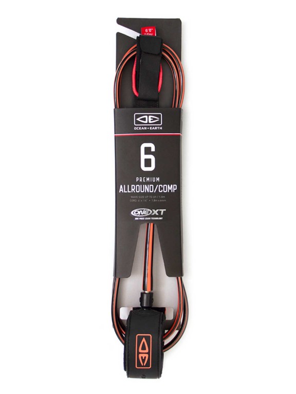 Ocean & Earth Premium Allround Comp 6'0 One-XT Surfboard Leash
