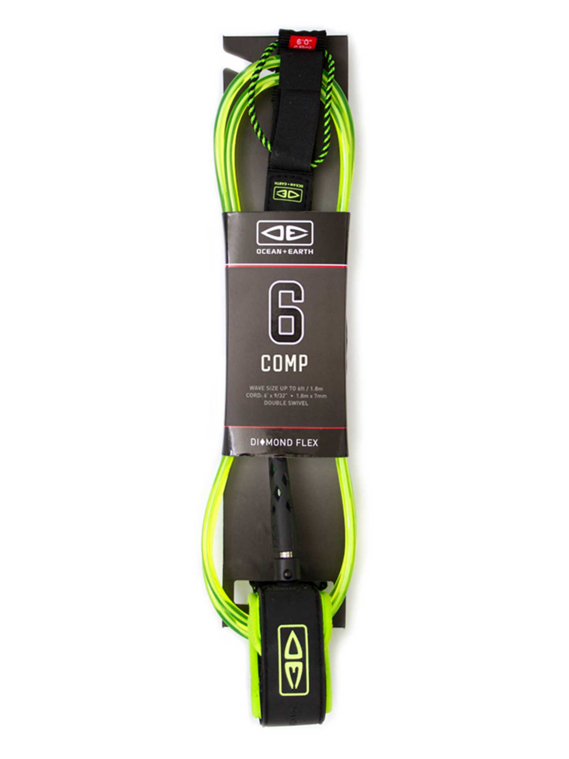 Ocean & Earth Regular Comp 6'0 Surfboard Leash