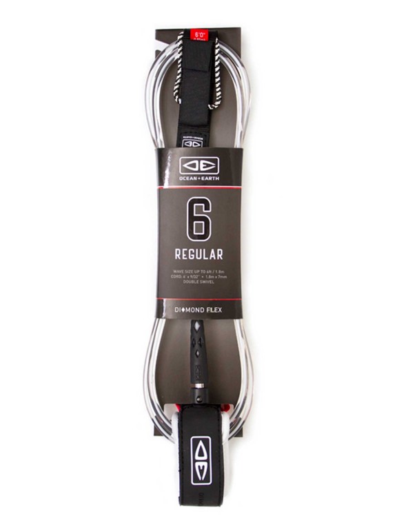 Leash Ocean & Earth Regular 6'0 Leash Ocean & Earth Regular 6'0