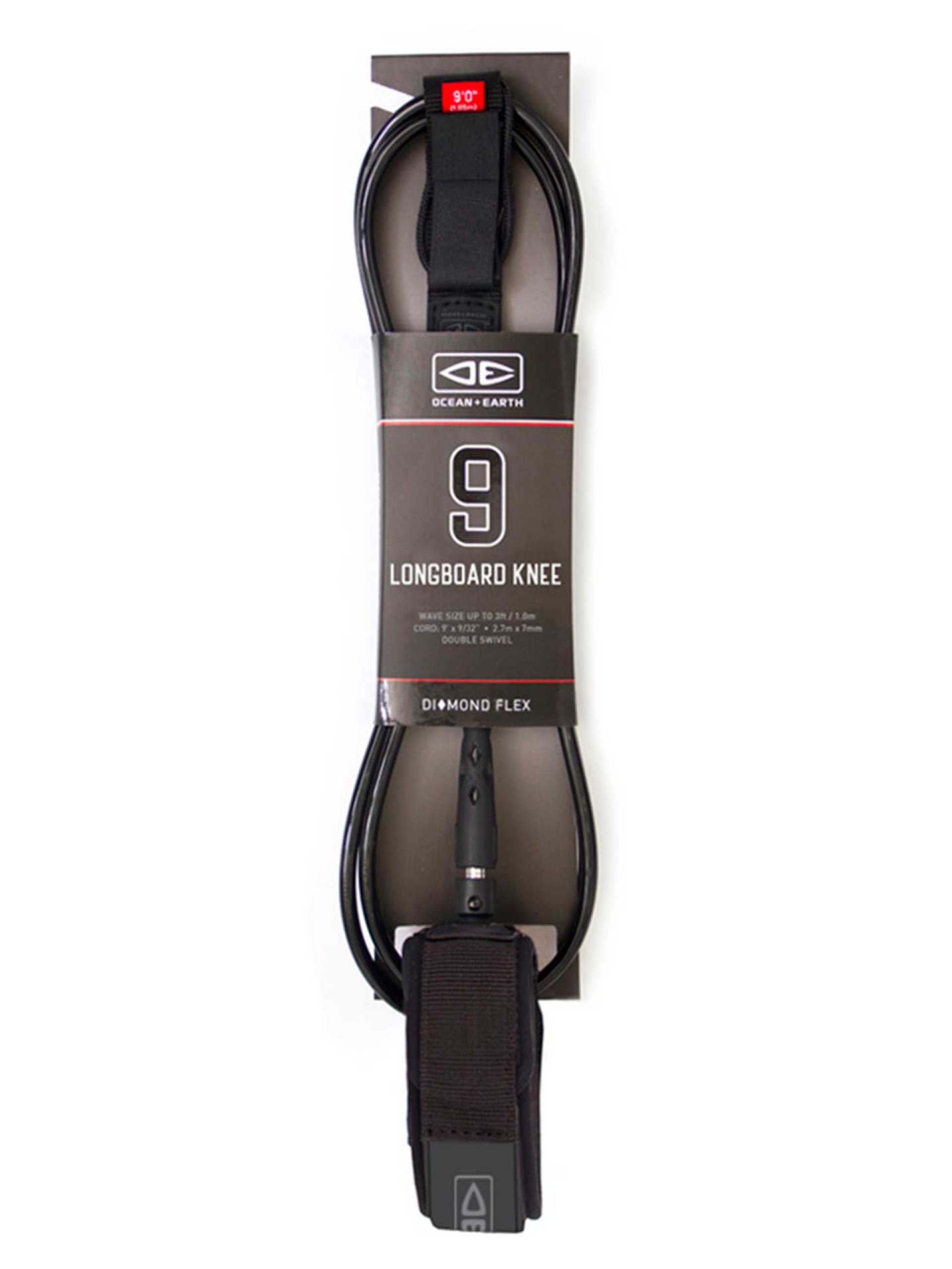 Leash Ocean & Earth Longboard Regular Knee 9'0