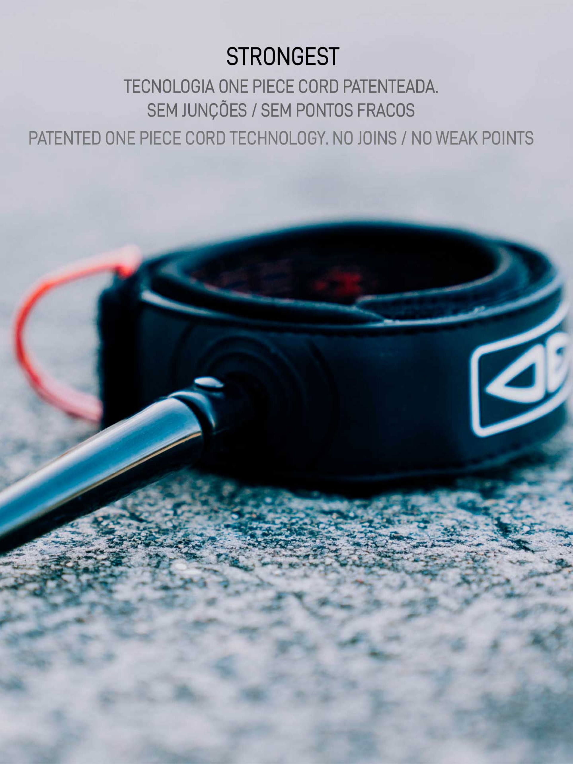 Ocean & Earth One-XT Slimline Ultra-Light Comp 6'0 Surfboard Leash