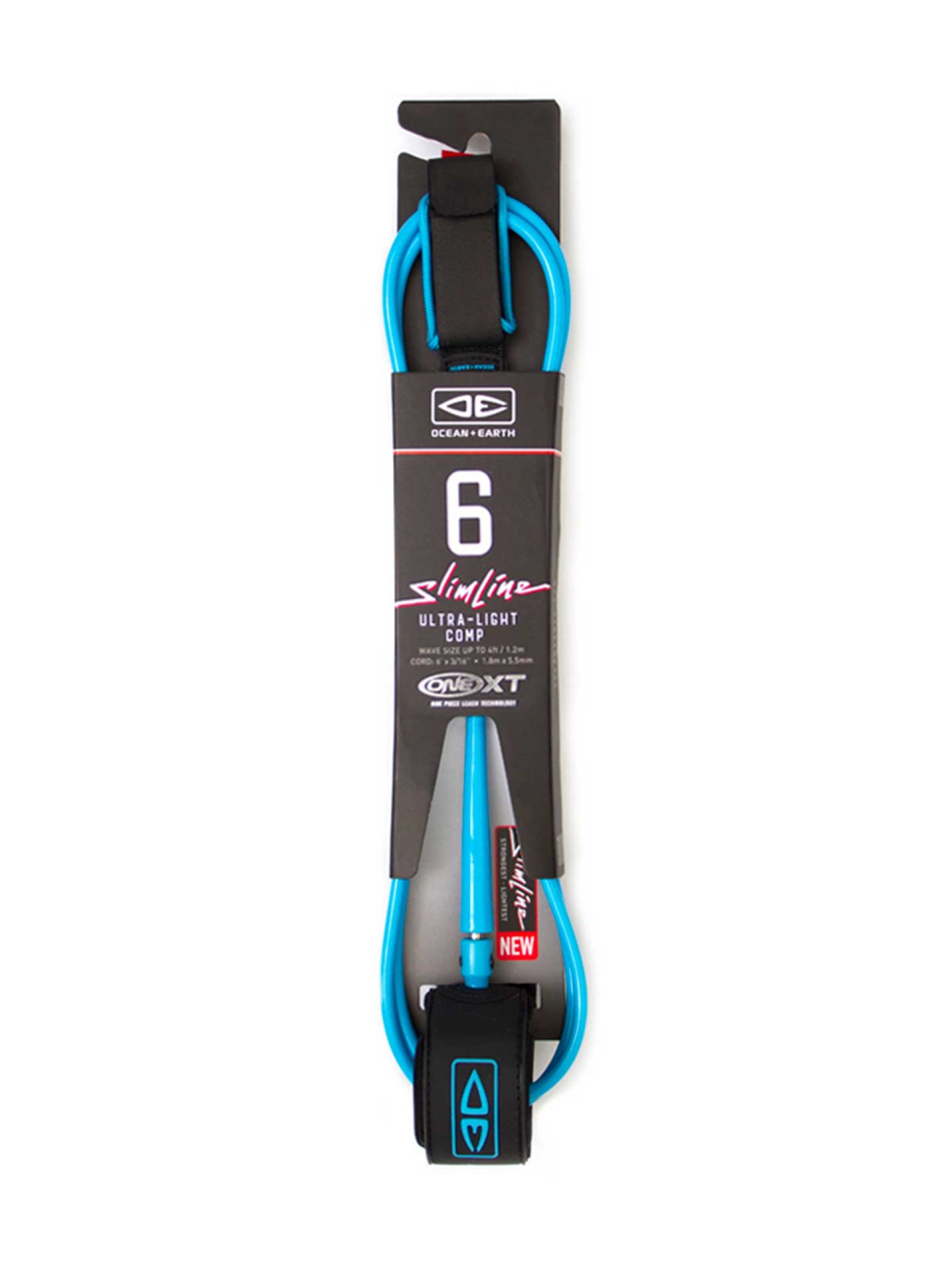 Ocean & Earth One-XT Slimline Ultra-Light Comp 6'0 Surfboard Leash