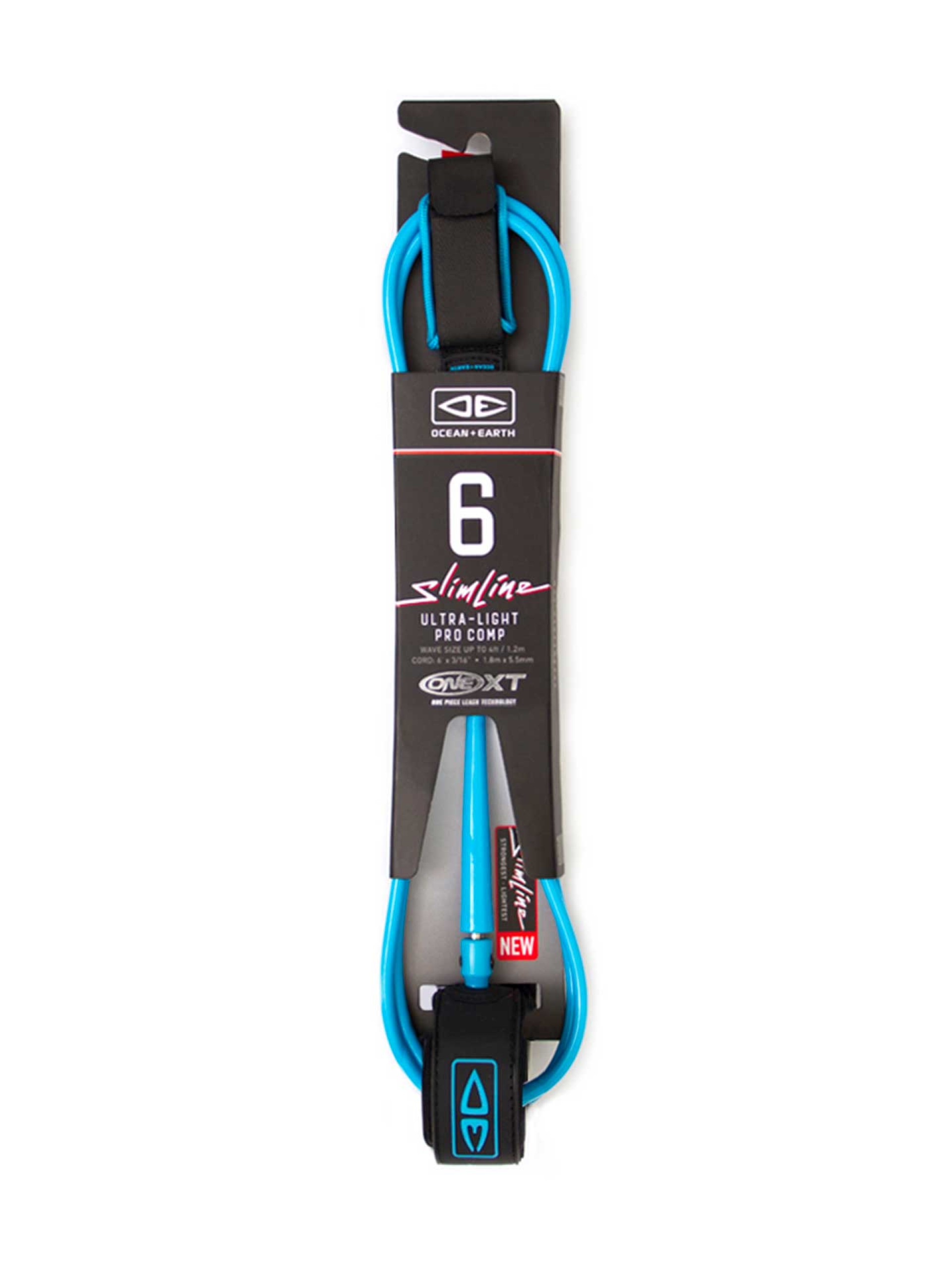 Leash Ocean & Earth One-XT Slimline Ultra-Light Pro Comp 6'0