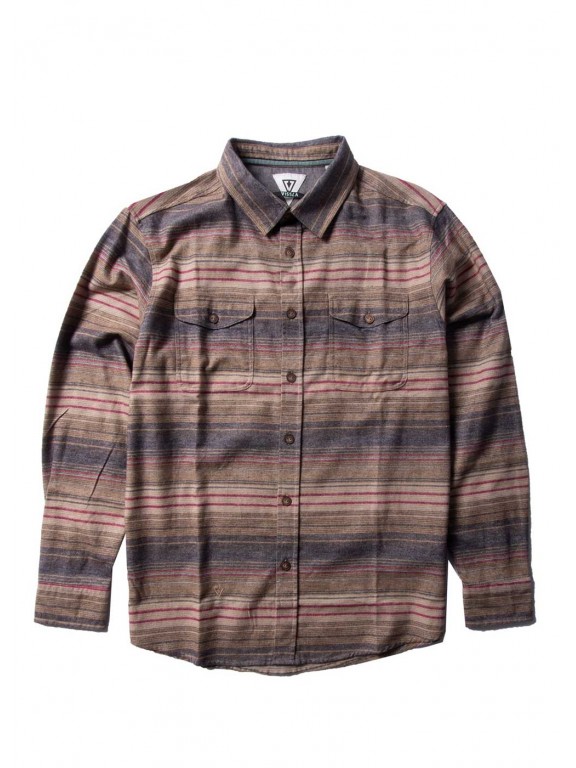 Vissla Central Coast L/S Flannel Shirt
