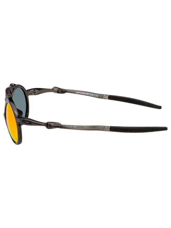 Oakley Madman Dark Carbon/ Ruby Iridium Polarized Sunglasses Oakley Madman Dark Carbon/ Ruby Iridium Polarized Sunglasses