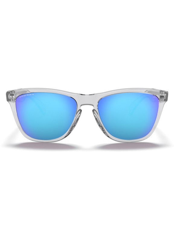 Oakley Frogskins Crystal Clear Prizm Sapphire Sunglasses Oakley Frogskins Crystal Clear Prizm Sapphire Sunglasses