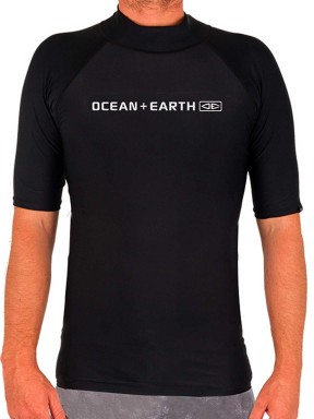 Ocean & Earth Script S/S Rash Shirt