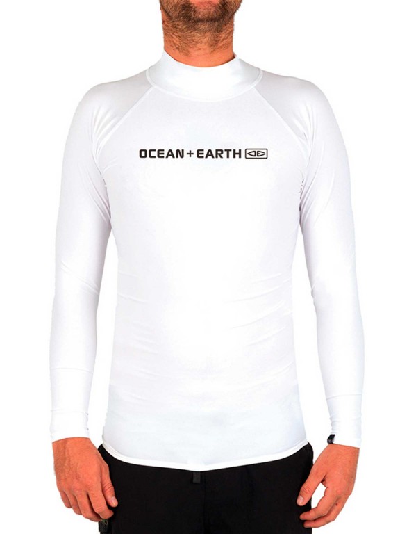 Ocean & Earth Script L/S Rash Shirt