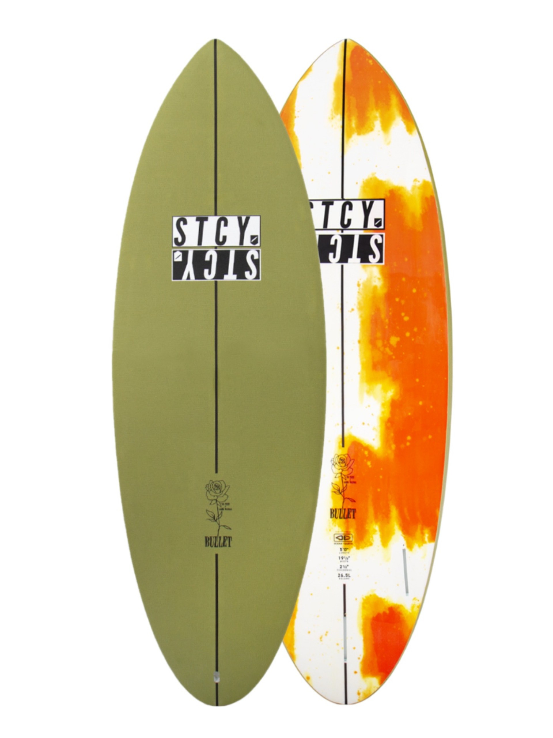 Softboard Ocean & Earth Stacey Bullet Epoxy 5'0"