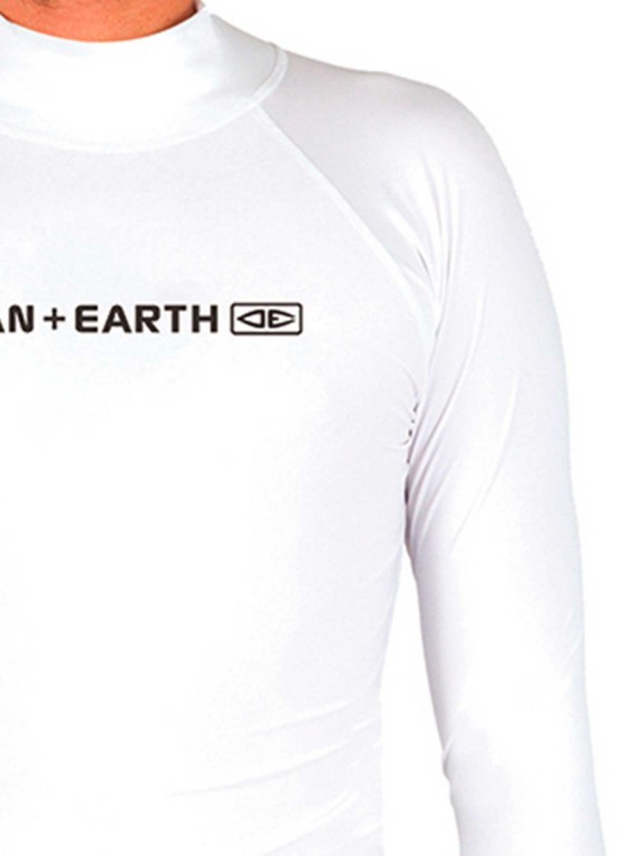 Ocean & Earth Script L/S Rash Shirt Ocean & Earth Script L/S Rash Shirt