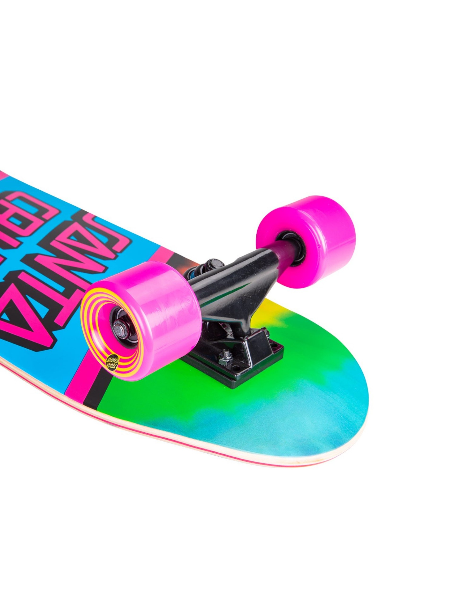 Santa Cruz Complete Rainbow Tie Dye Street Skate 8.79'' Skateboard