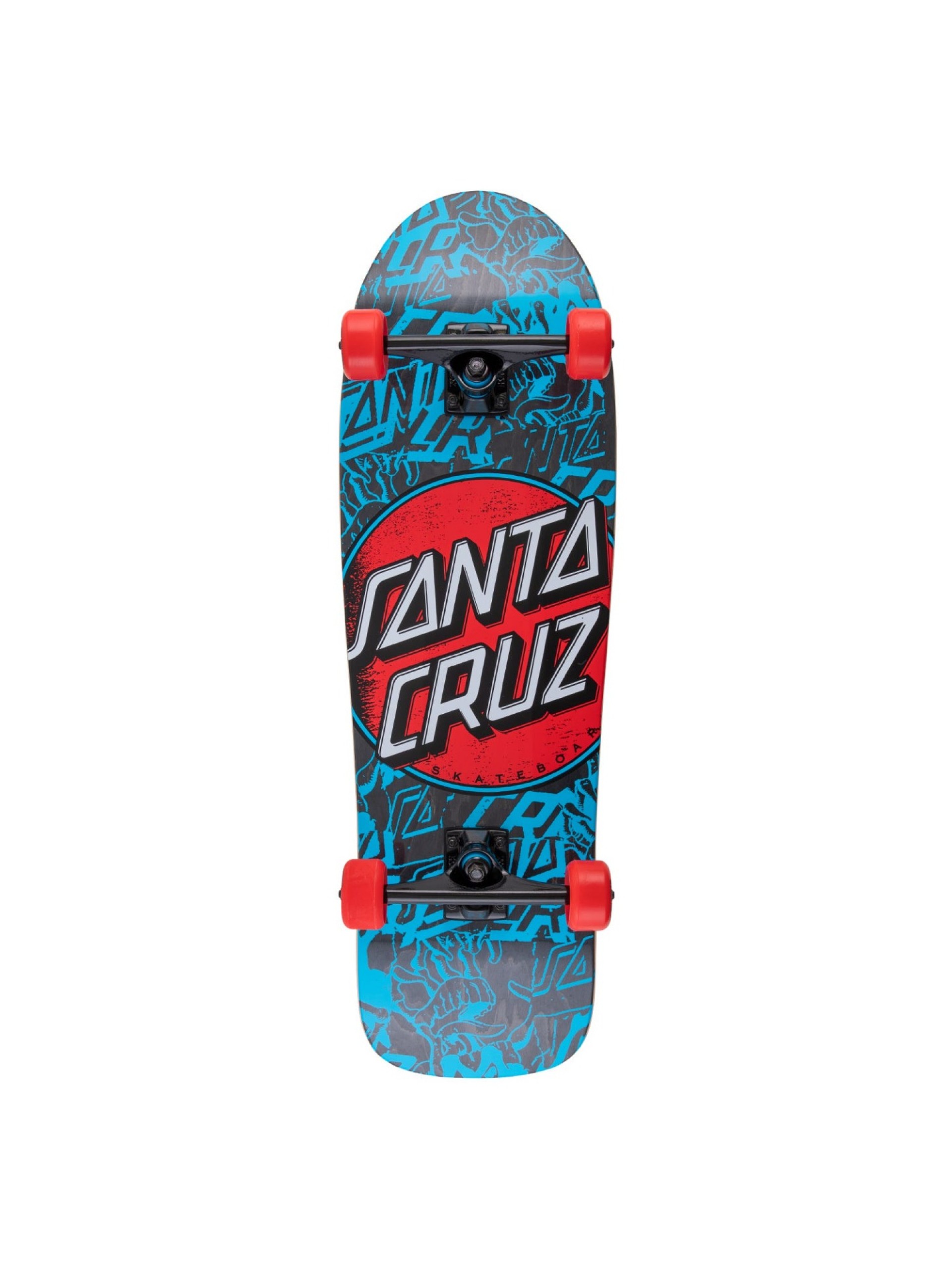 Santa Cruz Complete Contra Distress Shaped 31.70'' Skateboard