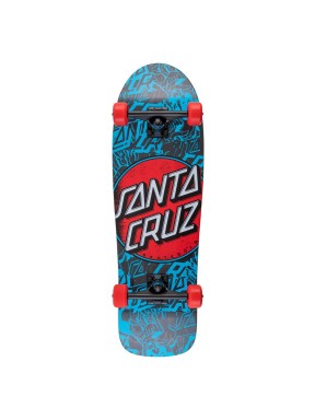 Santa Cruz Complete Contra Distress Shaped 31.70'' Skateboard