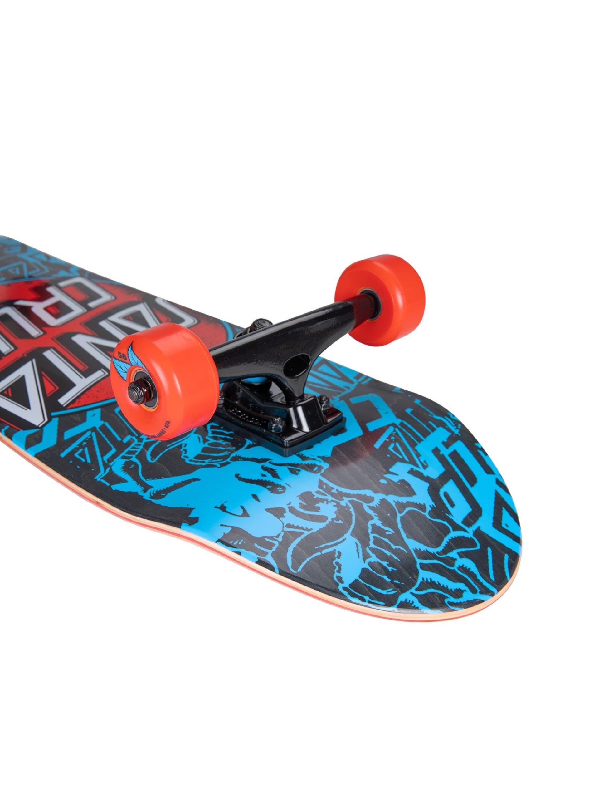 Santa Cruz Complete Contra Distress Shaped 31.70'' Skateboard