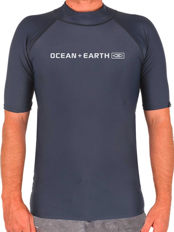 Ocean & Earth Script L/S Rash Shirt