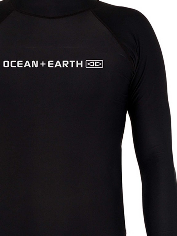Licra Ocean & Earth Script L/S Licra Ocean & Earth Script L/S