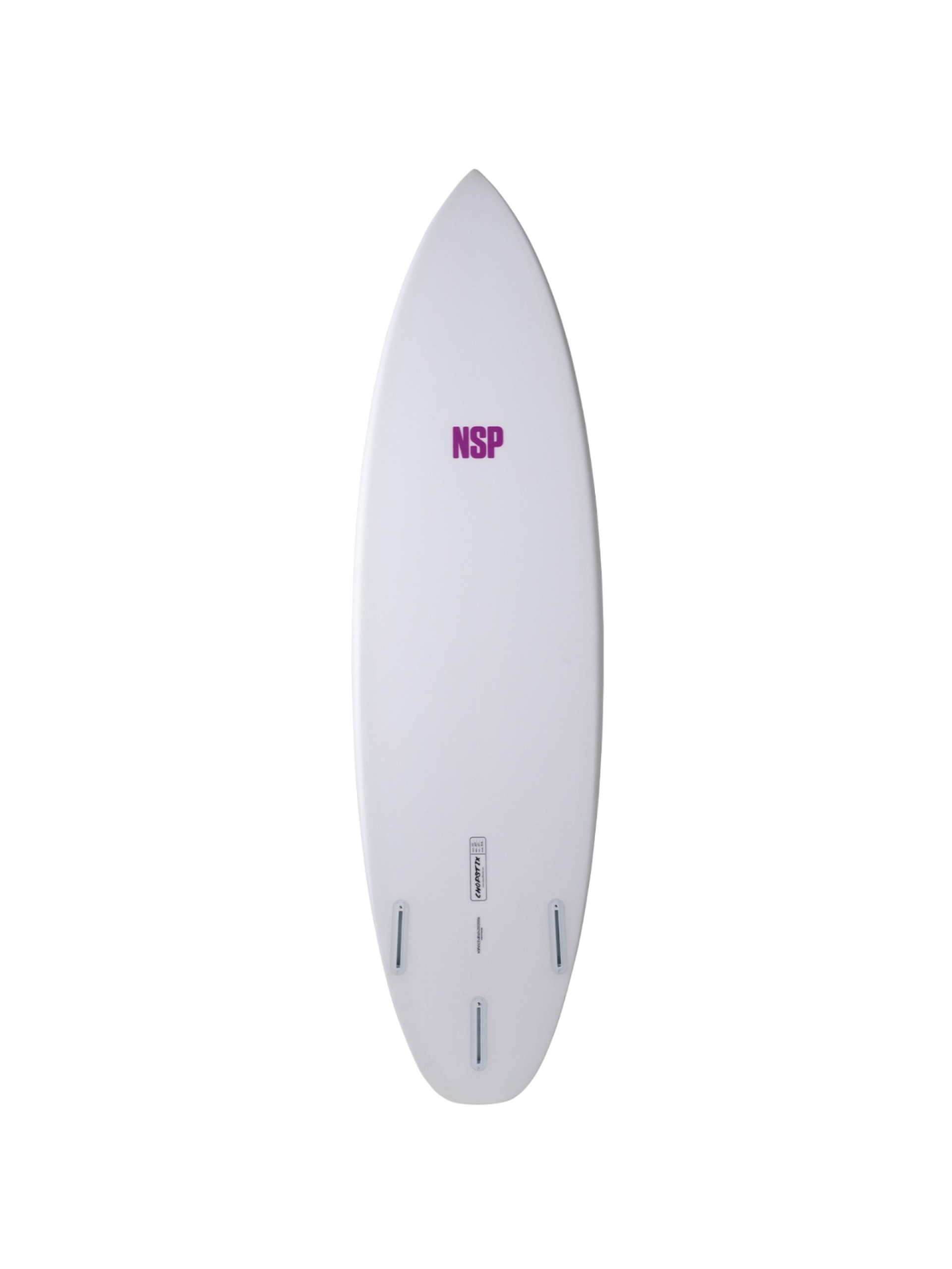 NSP Shapers Union Chopstix 5'8" Surfboard