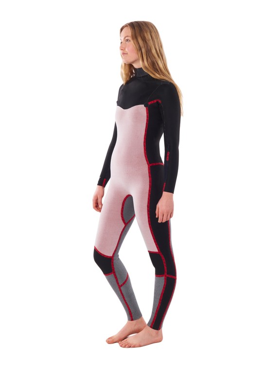 Fato de Surf Rip Curl Dawn Patrol 4/3 Chest Zip Fato de Surf Rip Curl Dawn Patrol 4/3 Chest Zip