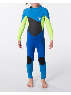 Rip Curl Grom Omega 4/3 Gb Back Zip Wetsuit