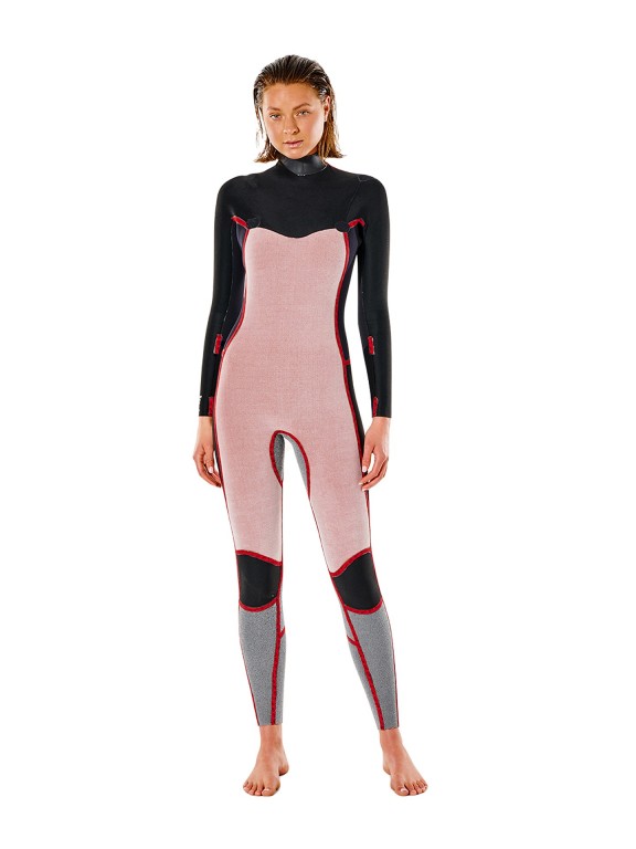 Fato de Surf Rip Curl Dawn Patrol 4/3 Chest Zip Eco Fato de Surf Rip Curl Dawn Patrol 4/3 Chest Zip Eco