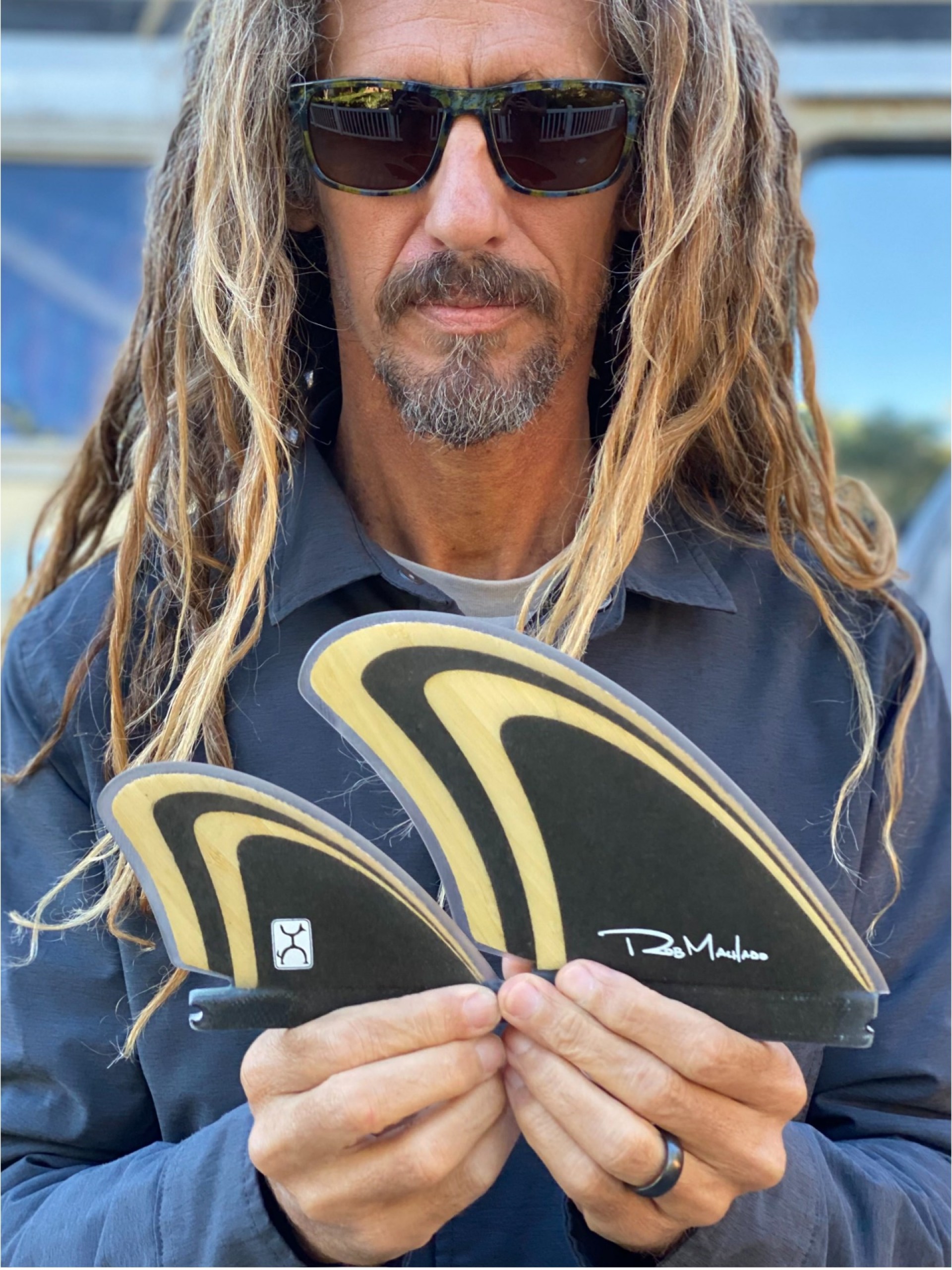 Quilhas Firewire Machado Seaside Quad - Double tab