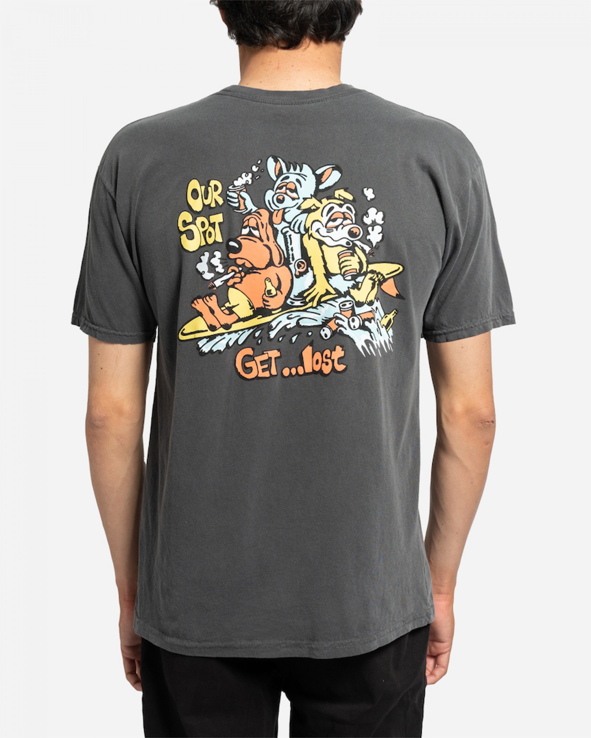 T-Shirt Lost Party Wave Vintage Dye S/S