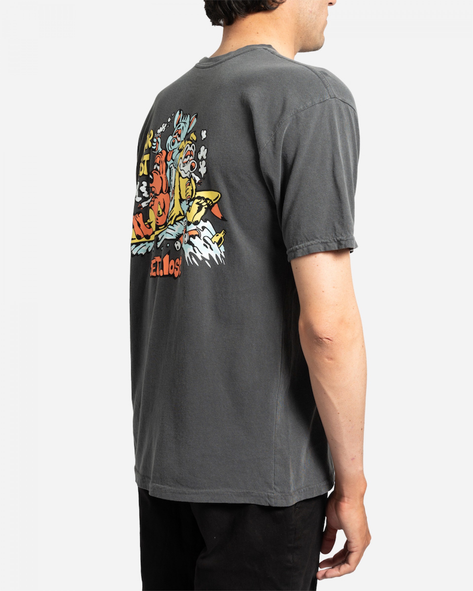 T-Shirt Lost Party Wave Vintage Dye S/S