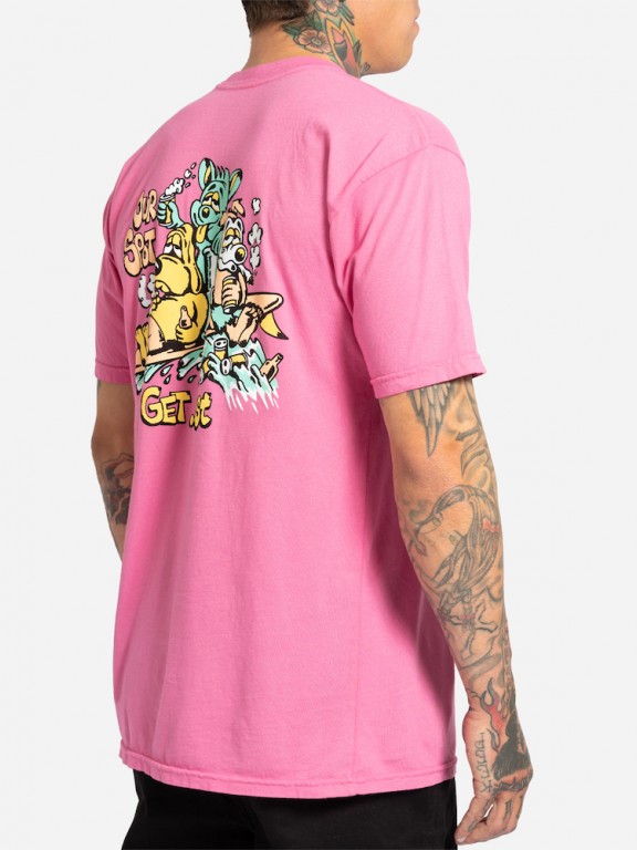 T-Shirt Lost Party Wave Vintage Dye S/S T-Shirt Lost Party Wave Vintage Dye S/S