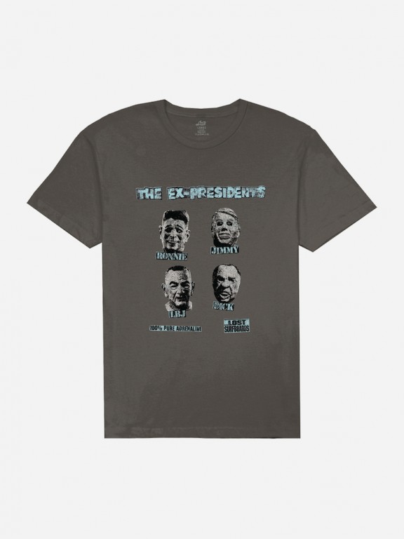 T-Shirt Lost Ex Presidents Vintage Dye S/S
