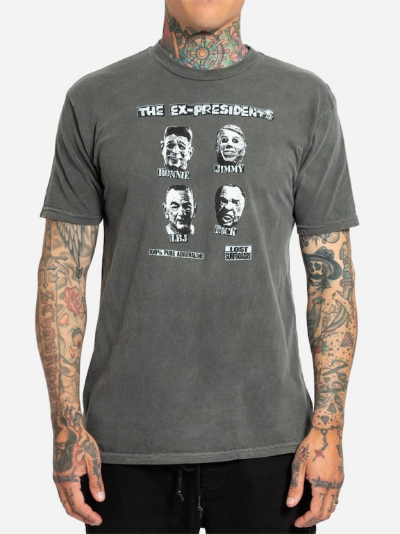 Lost Ex Presidents Vintage Dye S/S Tee Lost Ex Presidents Vintage Dye S/S Tee