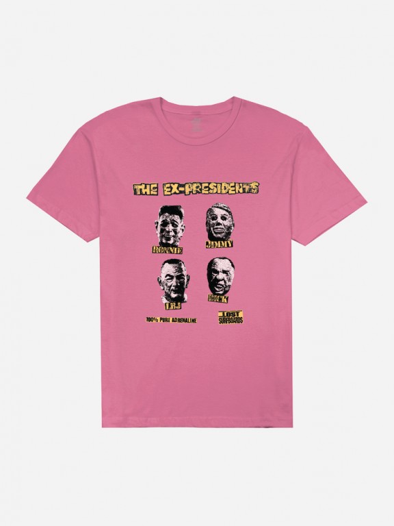 T-Shirt Lost Ex Presidents Vintage Dye S/S