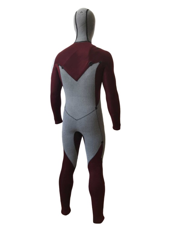 Zion Yeti 6/5/4 Chest Zip Hooded Wetsuit Zion Yeti 6/5/4 Chest Zip Hooded Wetsuit